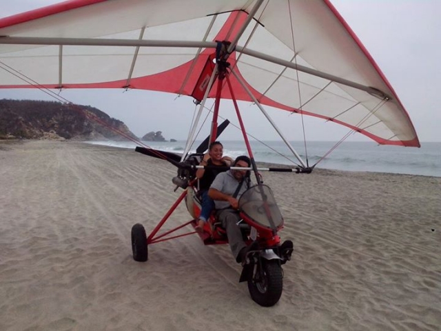 ultraligero de vuelo